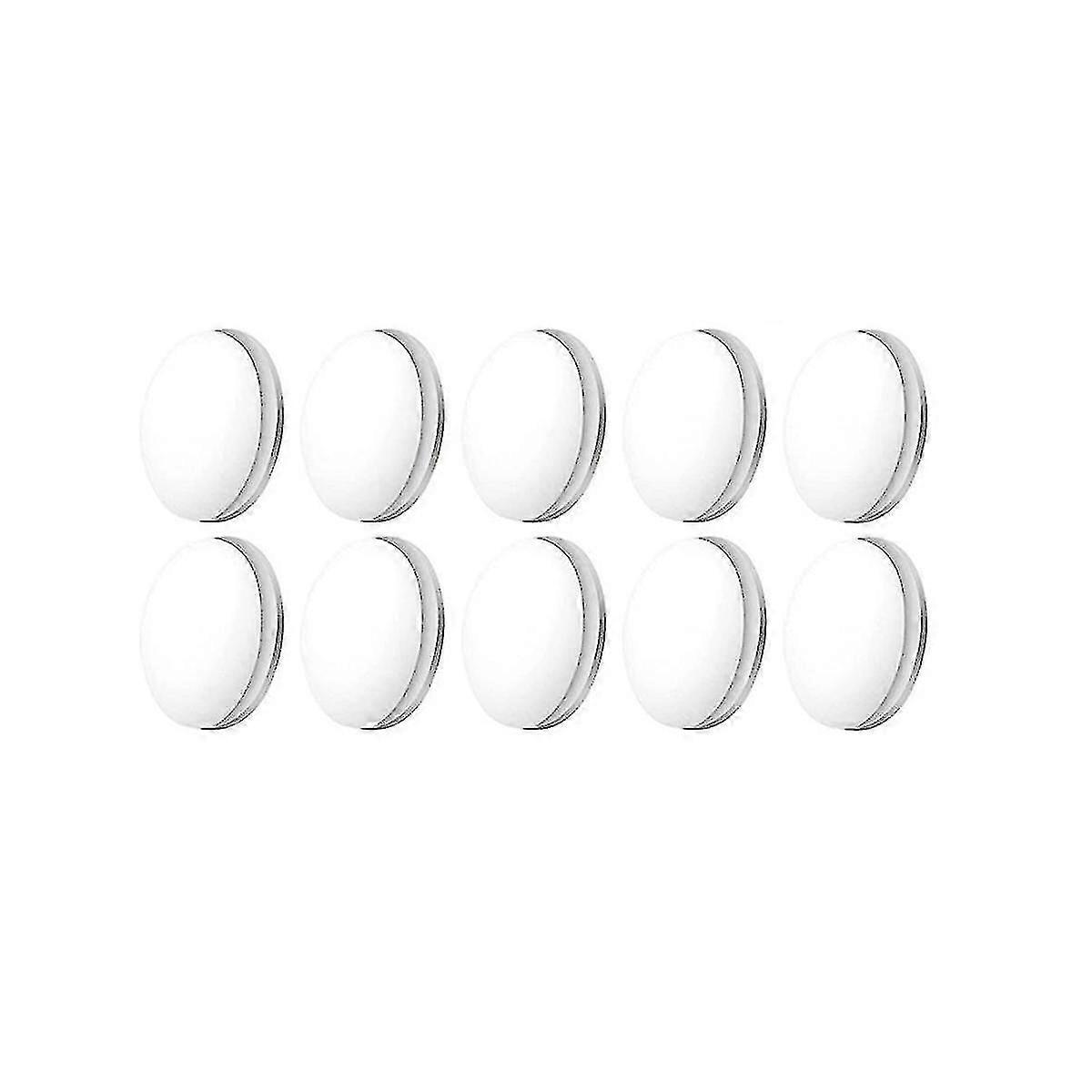 Magnetic Curtain Weights, 10pcs, White