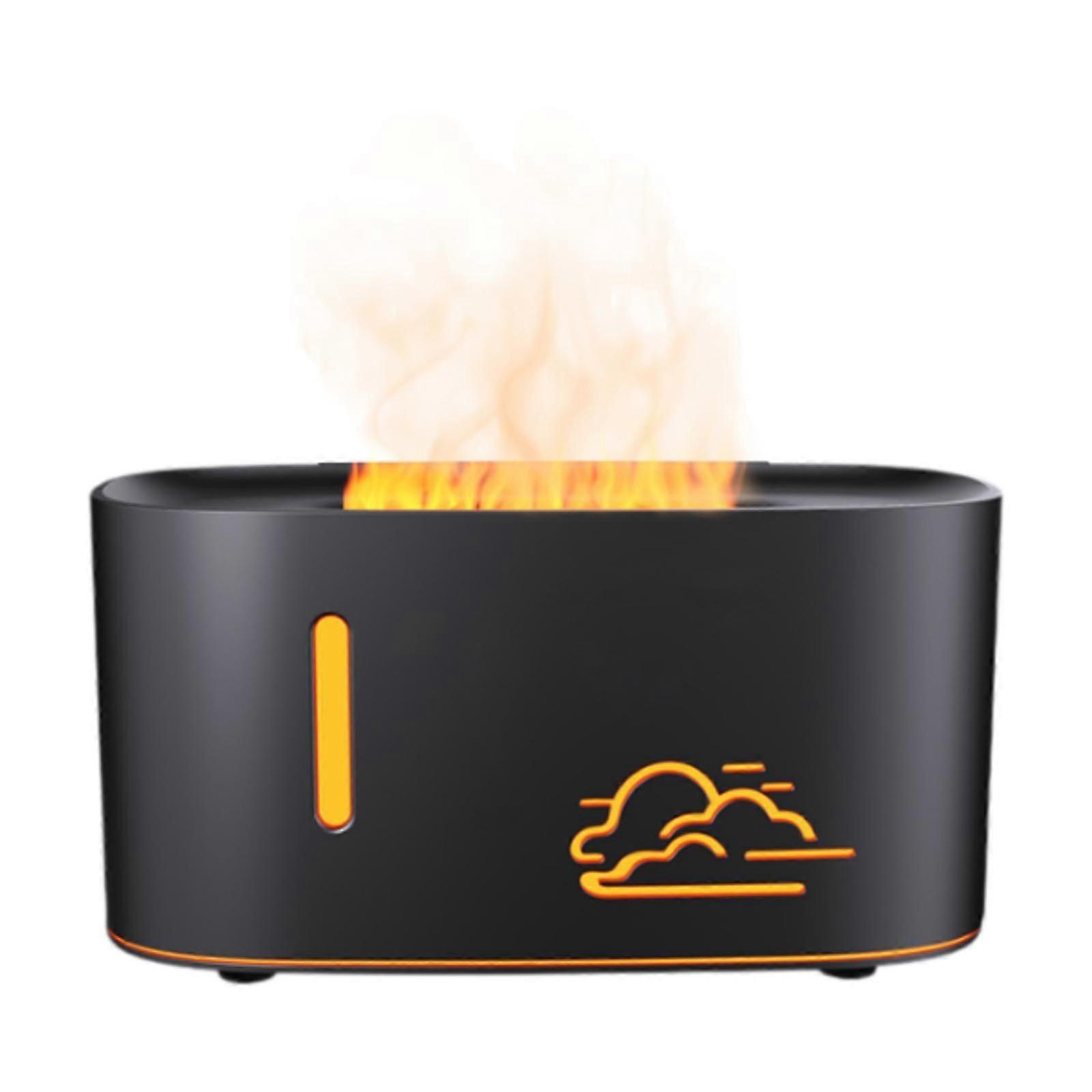 Flame Air Humidifier Diffuser Humidifier 2 Mode Versatile Portable Mist Air Humidifier 160ml Water Tank for SPA Office Indoor