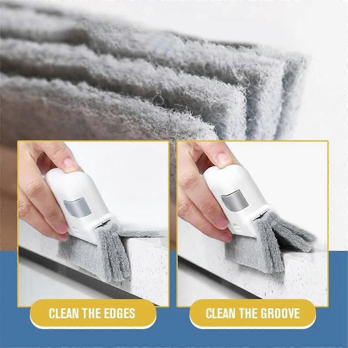 Orange-Window Cleaning Brush