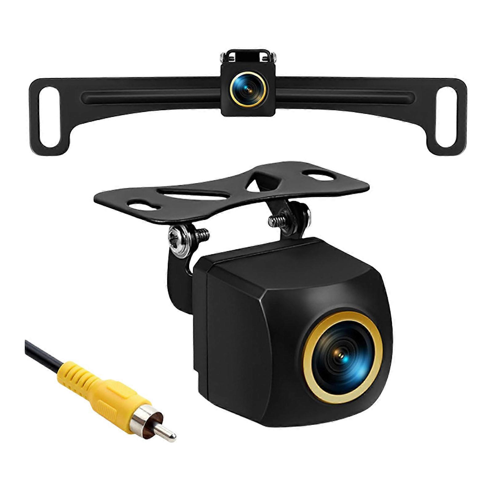 Telecamera posteriore per auto Targa Telecamera di backup per parcheggio impermeabile per staffa targa statunitense