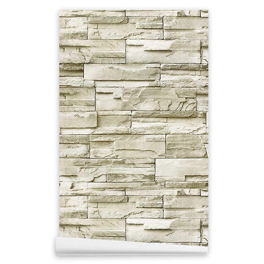 Self-Adhesive Removable Stone Wallpaper