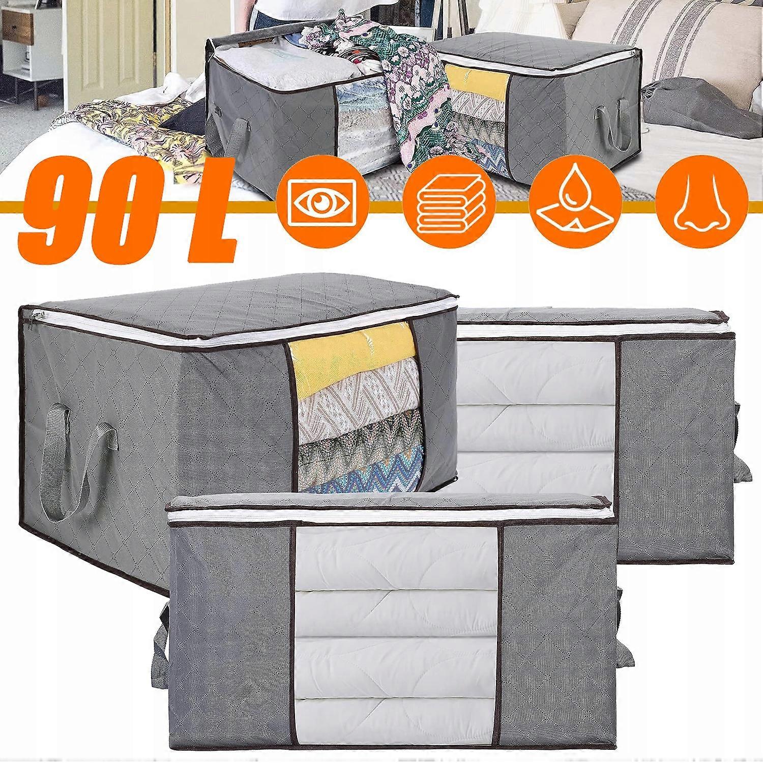 Foldable Clothes Storage Boxes, 3 Pcs. Storage Box