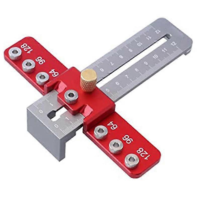 Cabinet Hardware Jig Tool,Adjustable Drill Template Guide Tool
