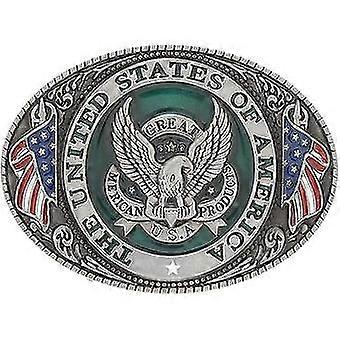 American Western Pop Belt Buckle Eagle