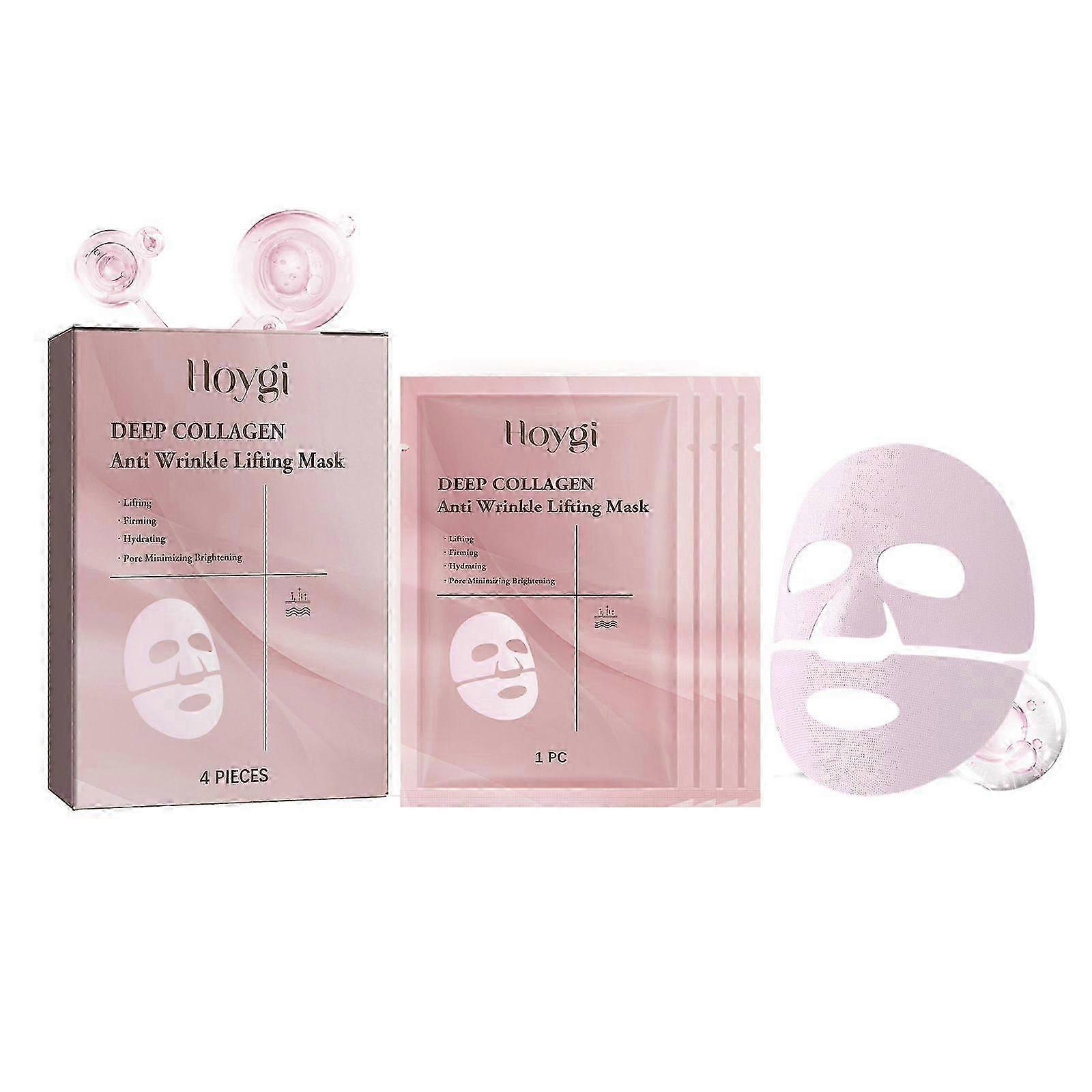 Hoygi Collagen Moisturizing Mask Series Απαλή Θρεπτική Ενυδατική Μάσκα Προσώπου Ενυδάτωσης Περιποίησης Δέρματος