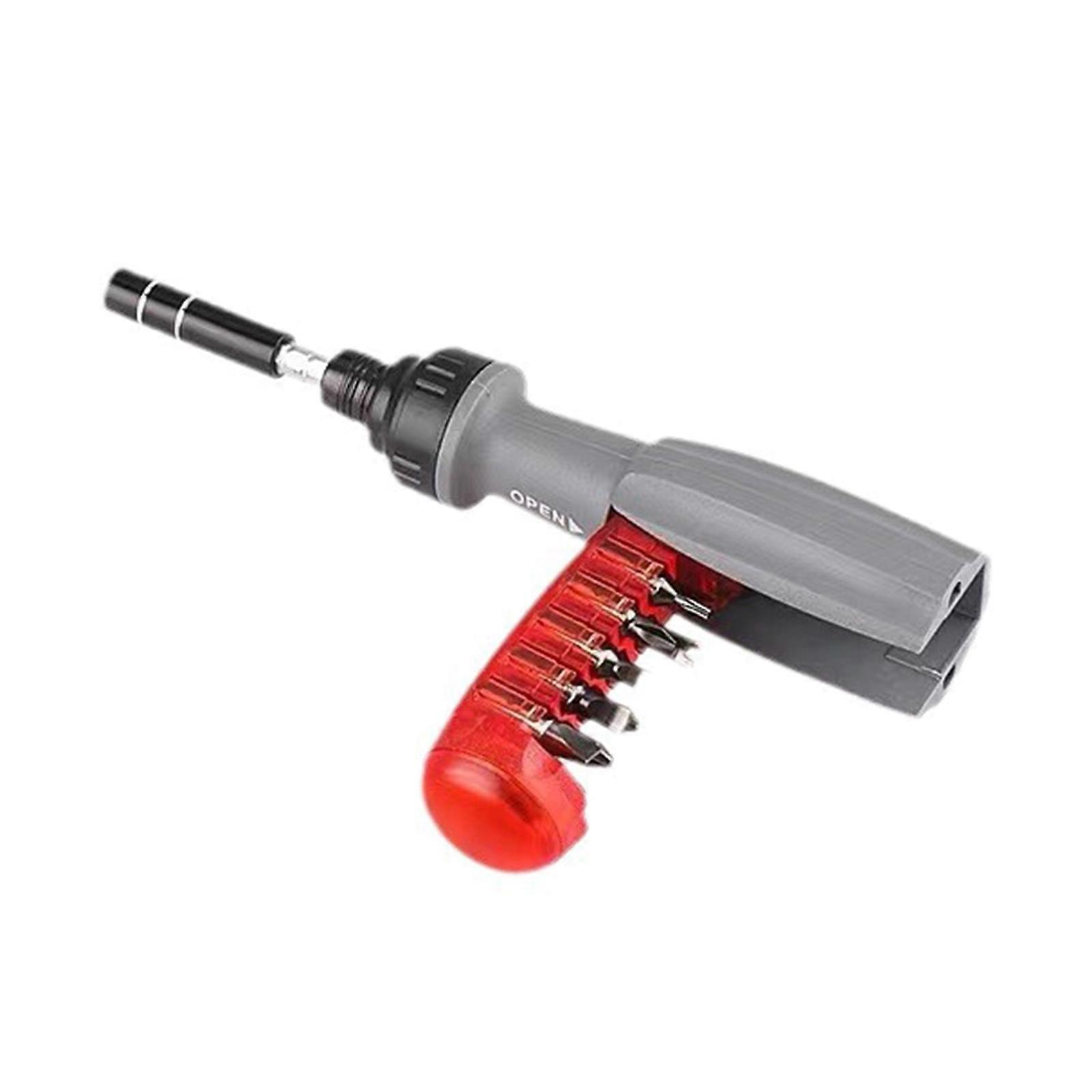 11 in 1 Ratcheting Screwdriver Set Professional Tool Adjustable Portable Screwdriver Kit for Furniture/Car/Computer