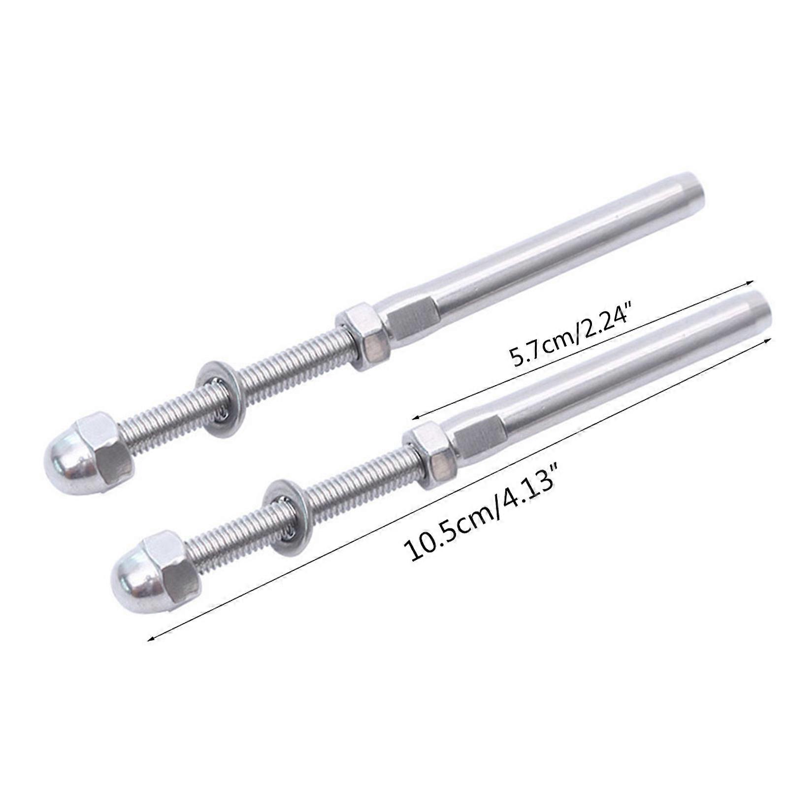 20 piezas T-316 Kit de barandilla de cable 1/8 Cubierta de escalera  Herrajes de, image size:1600x1600