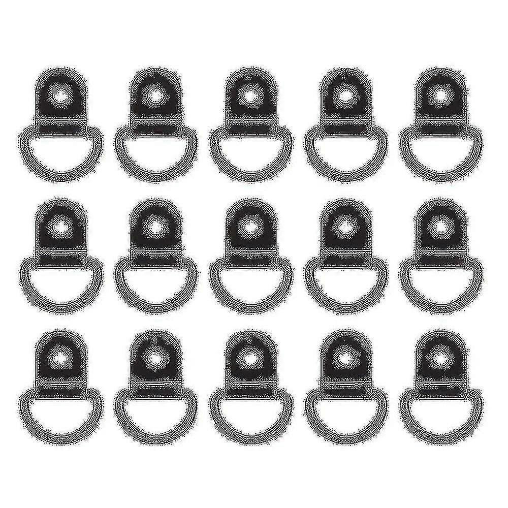 20pcs Practical Cargo Tie Down Anchor Ring D Shape Pull Hook For Truck Trailer SZRH A-B