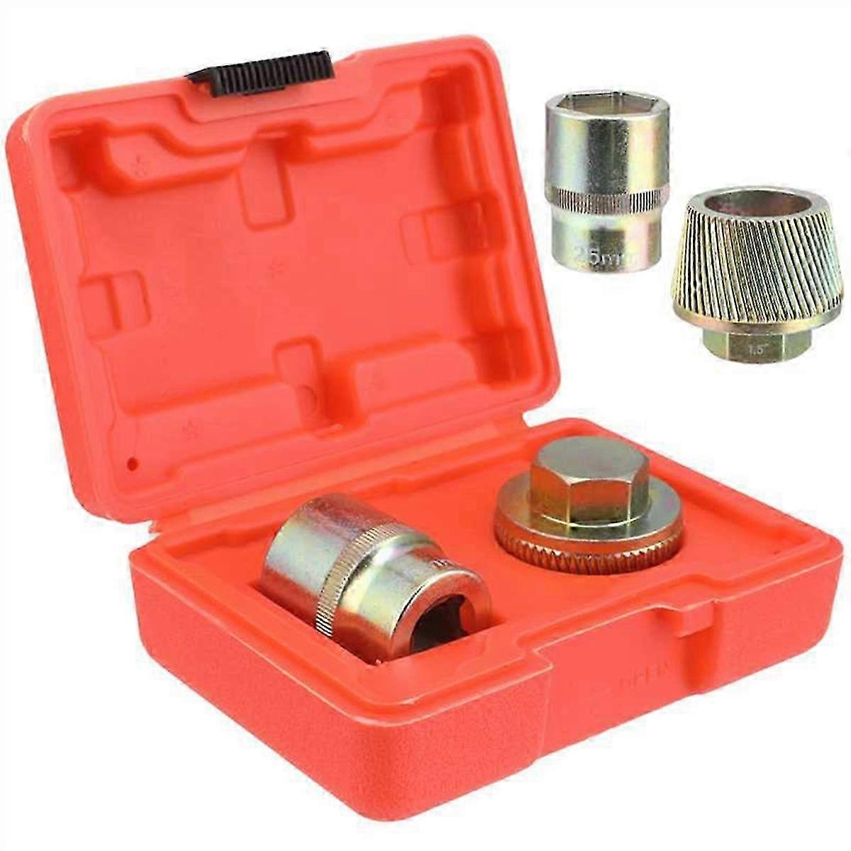 1.5inch Bathtub Drain Remover Tool,Tub Drain Extractor with 1inch Socket,Remove the Old,Broken,Stubborn,Rusted Drain Tub