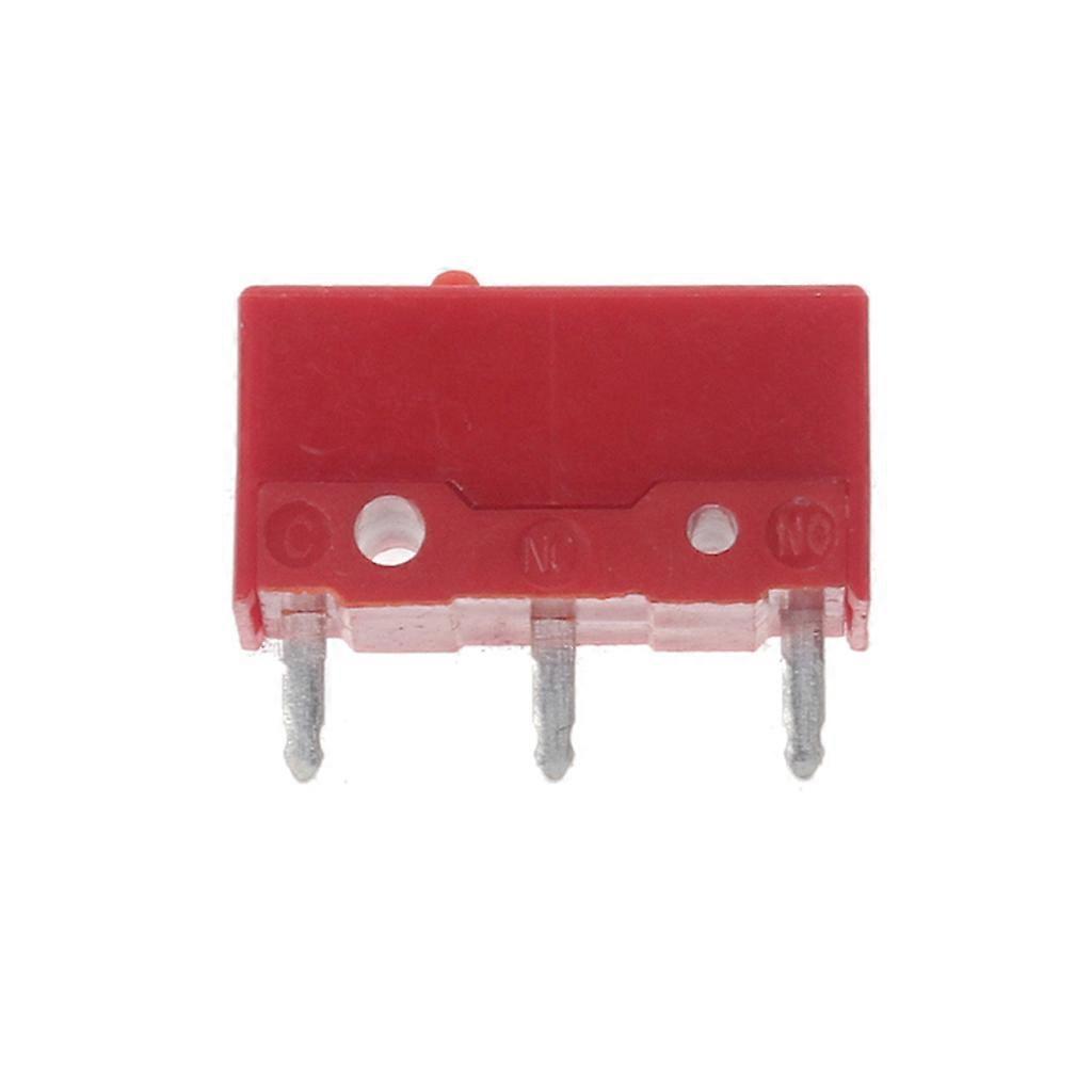 Kailh for GM Microswitch 60 Million Clicks Life Gaming Mouse Micro Switch Red Dot for Computer Mouse Left Right Button  Black