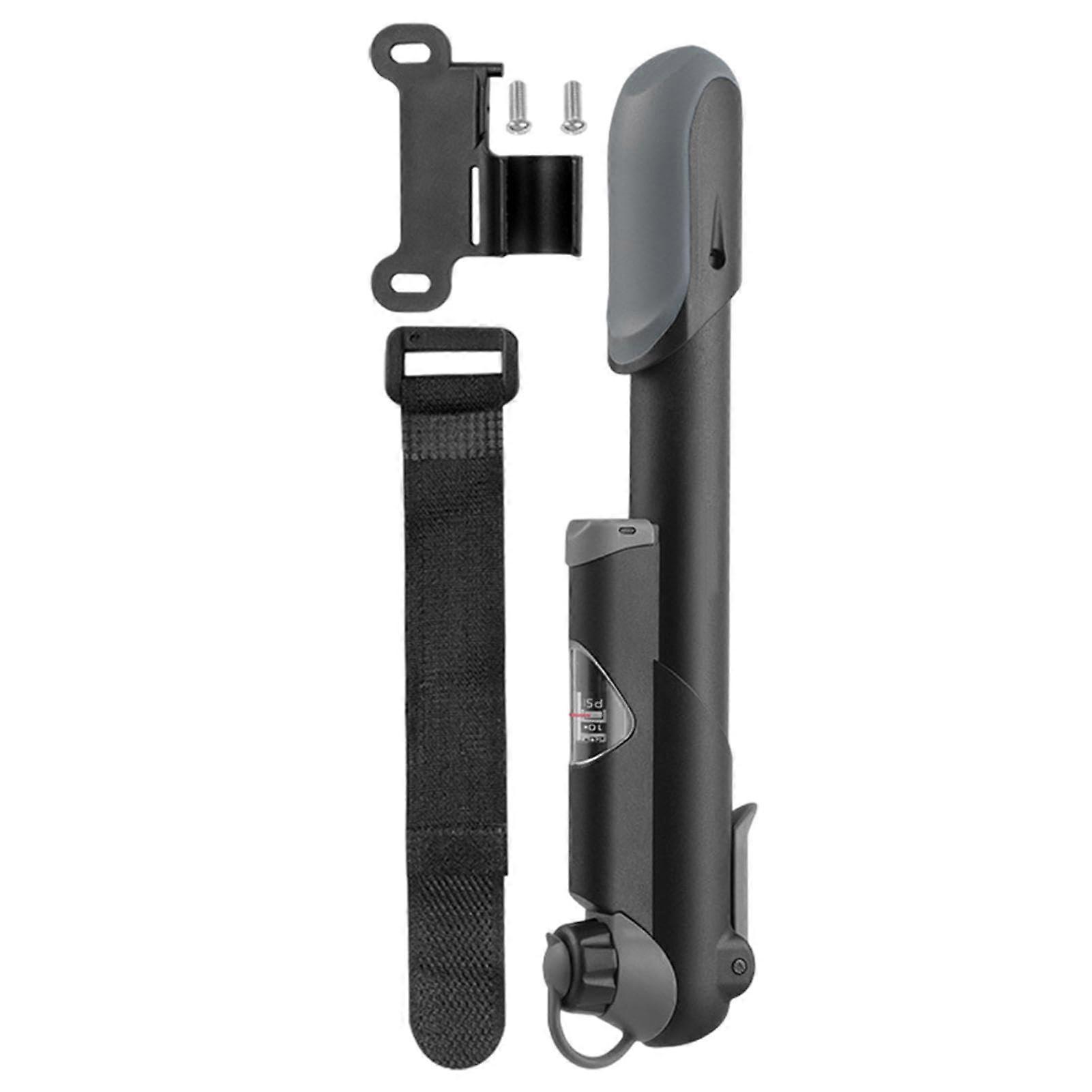 Luft-Handpumpe Nylon, Tragbarer Luftkompressor für Fahrräder, Bälle, Aufblasbare Gegenstände, Rutschfest, Effizient