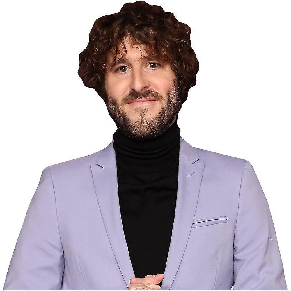 David Burd (Lila Kostym) Halvkropps Buddy Cutout