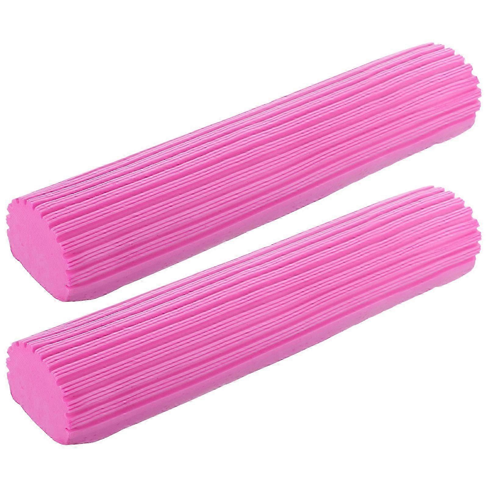 2pcs Sponge Mop Refill Sponge Mop Head Replacement Water Absorption Mop Heads