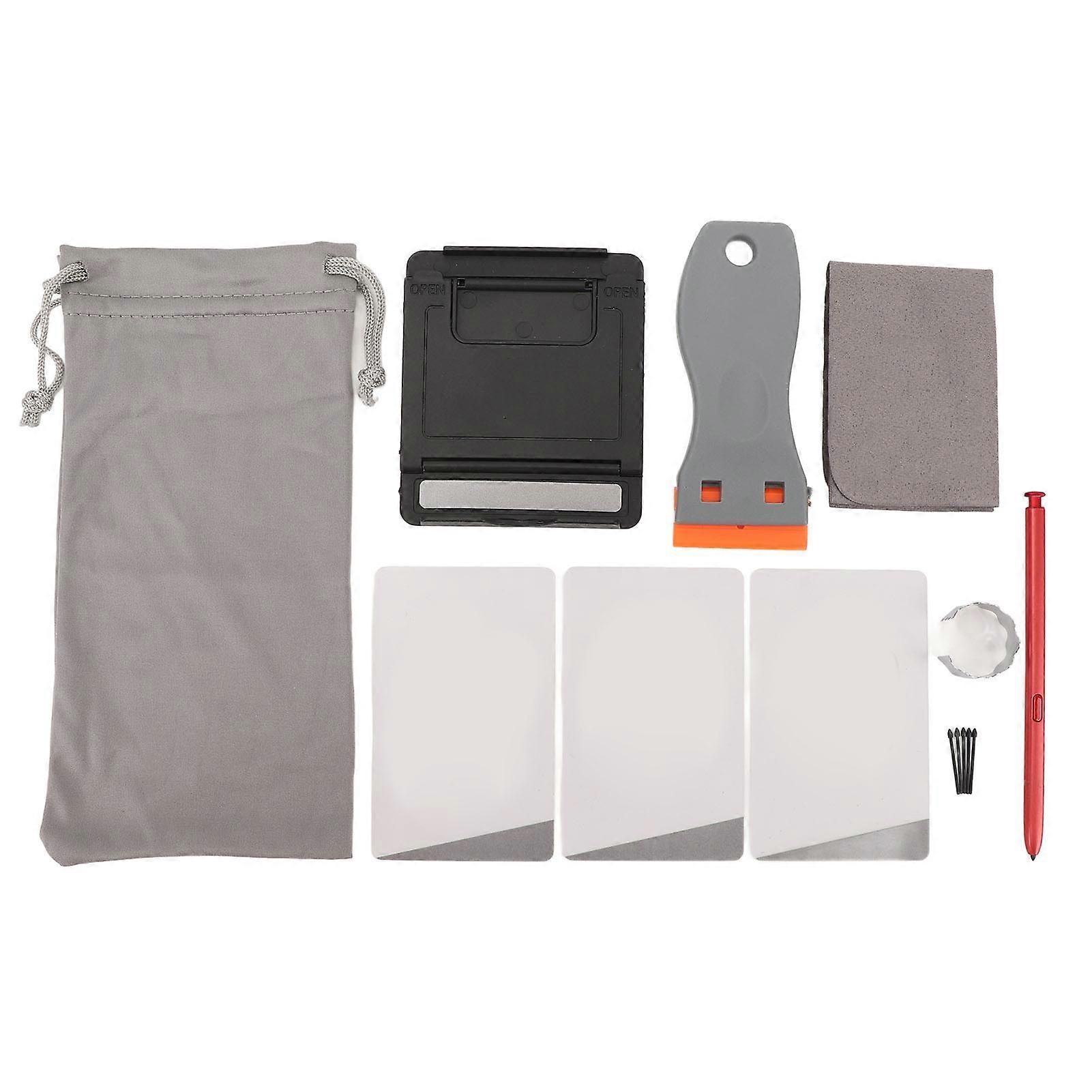 Galaxy Note 10/10+ Red Stylus Pen - 4096 Pressure Sensitivity, 5 Replacement Tips