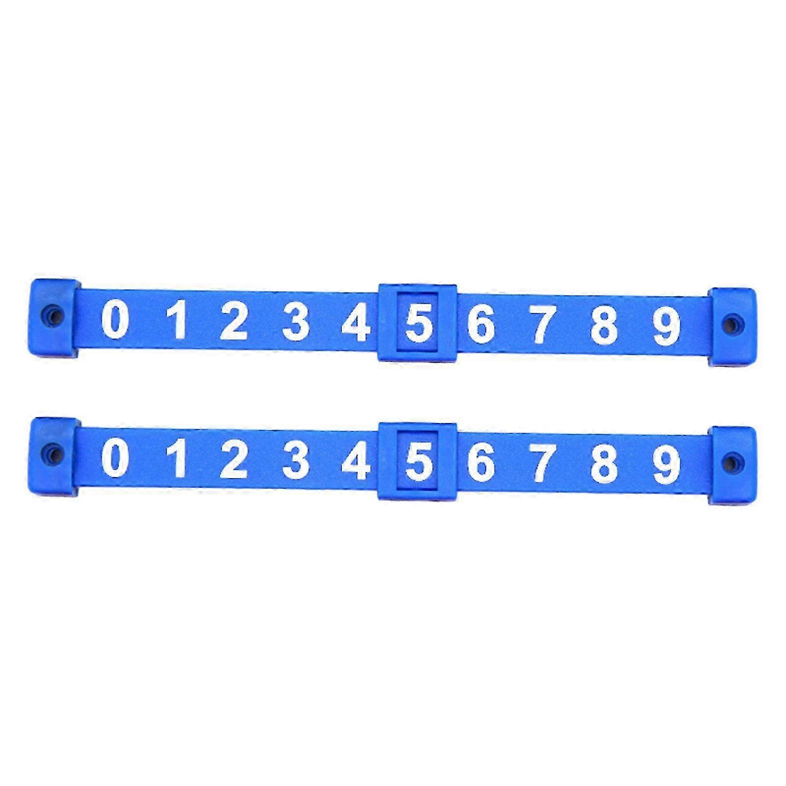 2PCS Portable Table Soccer Score Counter from 0 to 9, Ideal for Keeping Track of Goals and Scoring Marks in Football Games