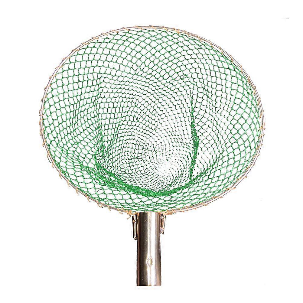 1pc 25CM Diameter Stainless Steel Fishing Net Head Durable Landing Net Catch Net