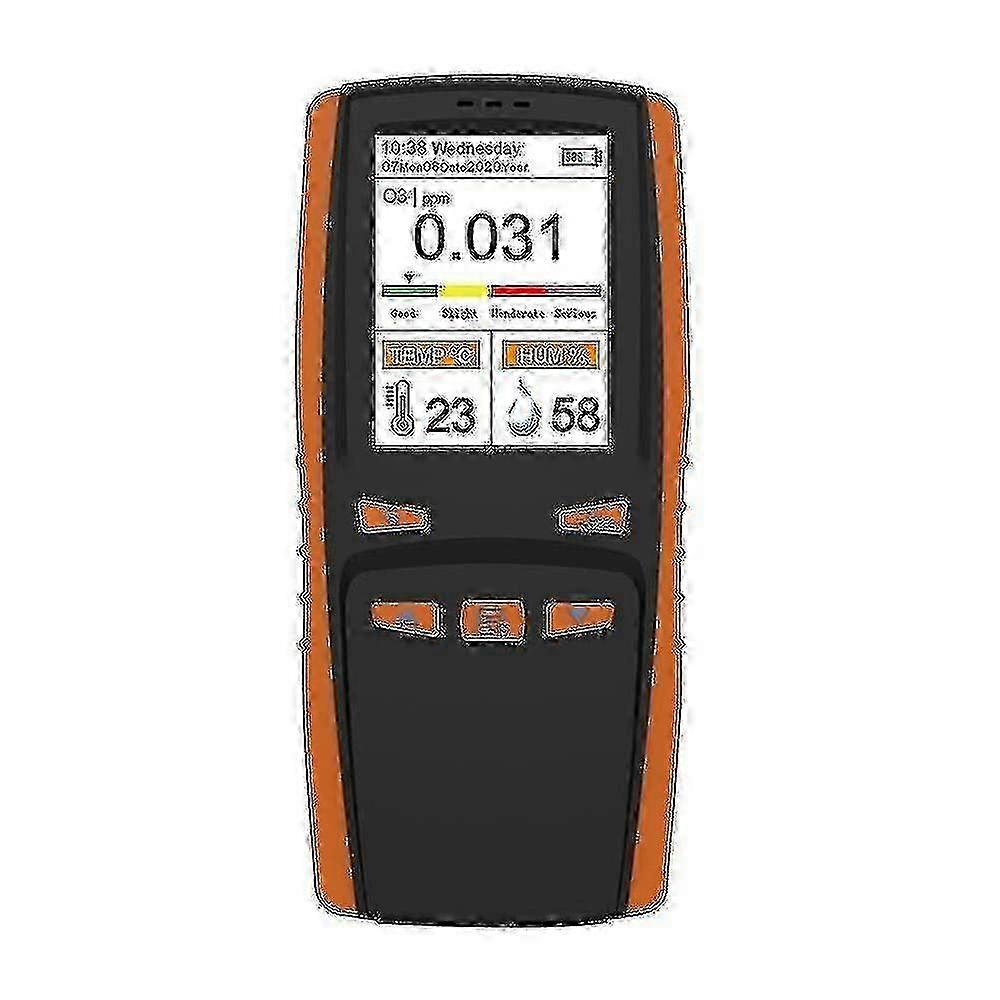 2025 with LCD Display, Real-Time Air Quality Monitor Portable Ozone Meter for Indoor/Outdoor Use, 2000mAh Rechargeable