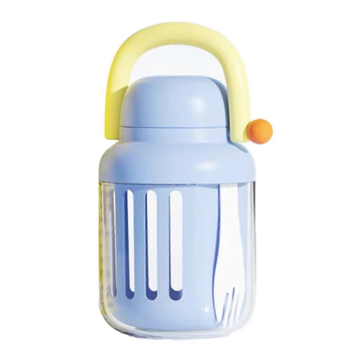 Multifunctional Salad Cup - Portable Freshness Container for Yogurt, and Overnight Oats, Ideal for Healthy Eating B