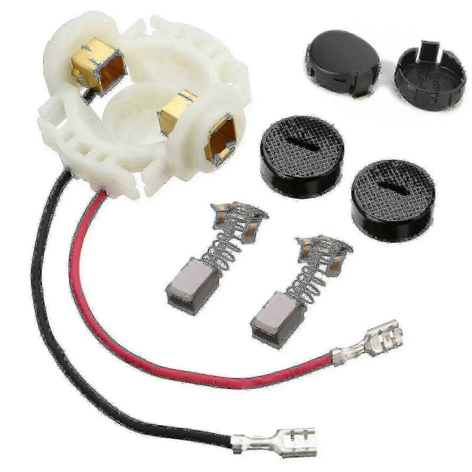 Makita 刷架、瓶盖和碳刷,适用于 Bga450、Bga452、Dga452 和 Cb430