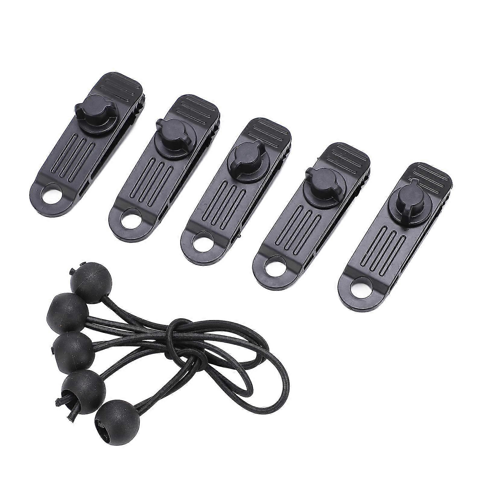 Clip per teloni resistenti e corde elastiche a sfera per tenda a baldacchino per uso esterno