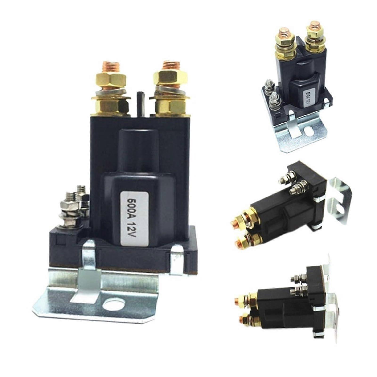 1PCS 12V/24VDC 500A winch relay on/off auto automatic power supply dual battery isolation relay