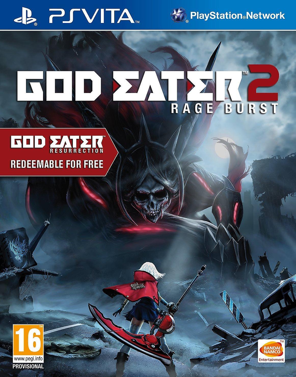 God Eater 2: Rage Burst (includes God Eater Resurrection) - Psvita
