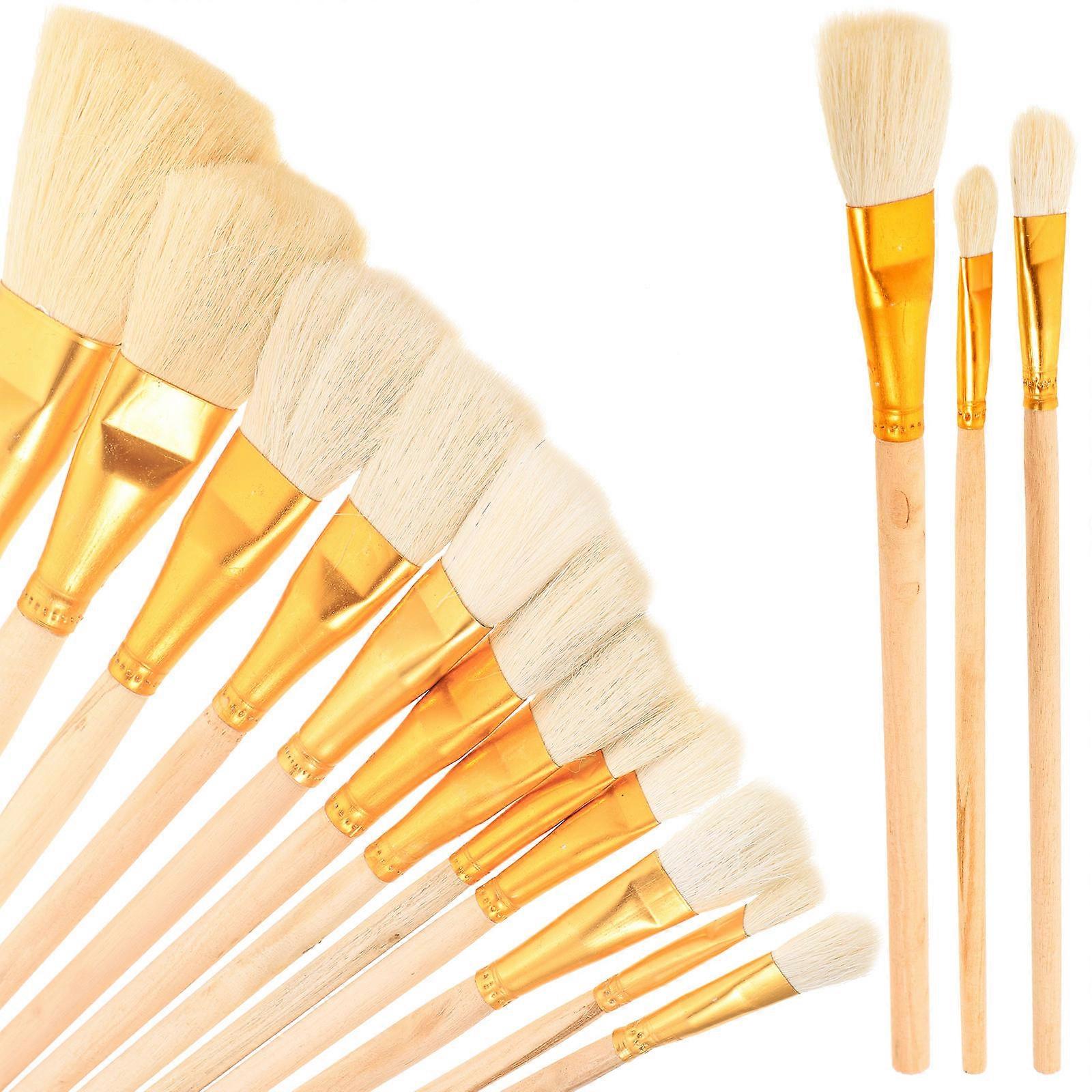 Multi-Function Paint Brush Kit For Family Use - Design Soft Painting Brushes 12Pcs