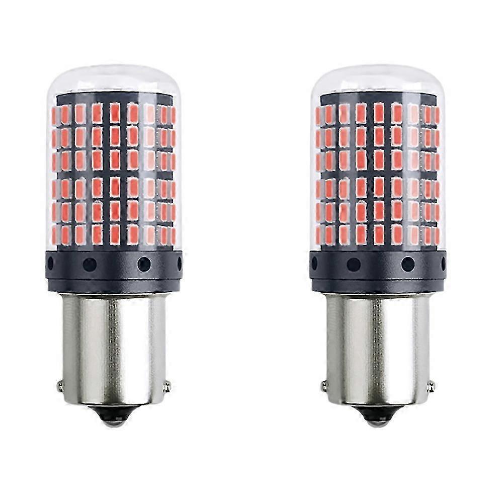 2Pcs Car P21-5W BAY15D 1157 LED Canbus Light 3014 144SMD Error Free Bulb Auto Turn Signal Brake Bulb
