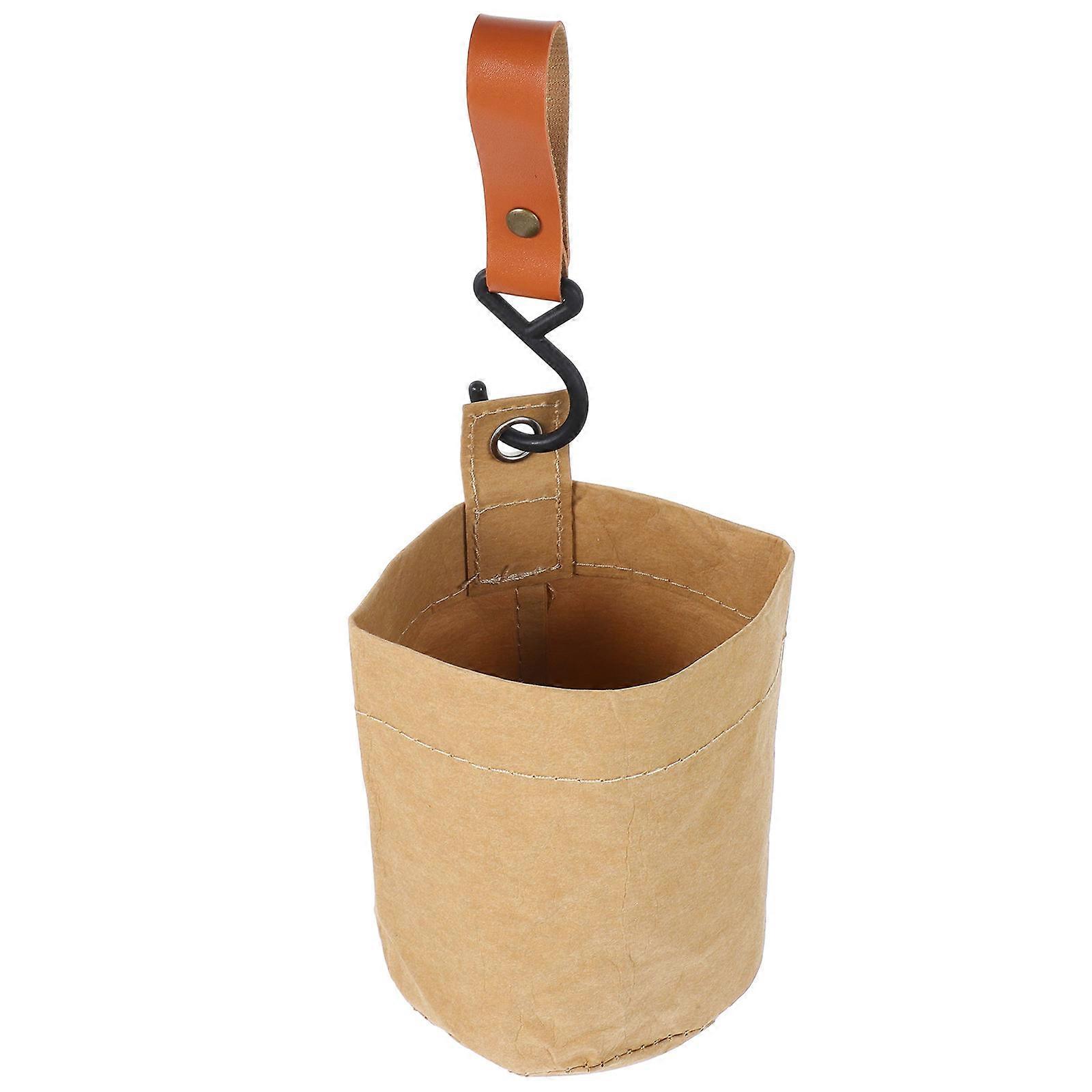 Car Trash Bin Foldable Garbage Container for Vehicle Portable Car Waste Holder Multi Color 12.00X10.00X10.00CM Leakproof 1Pcs