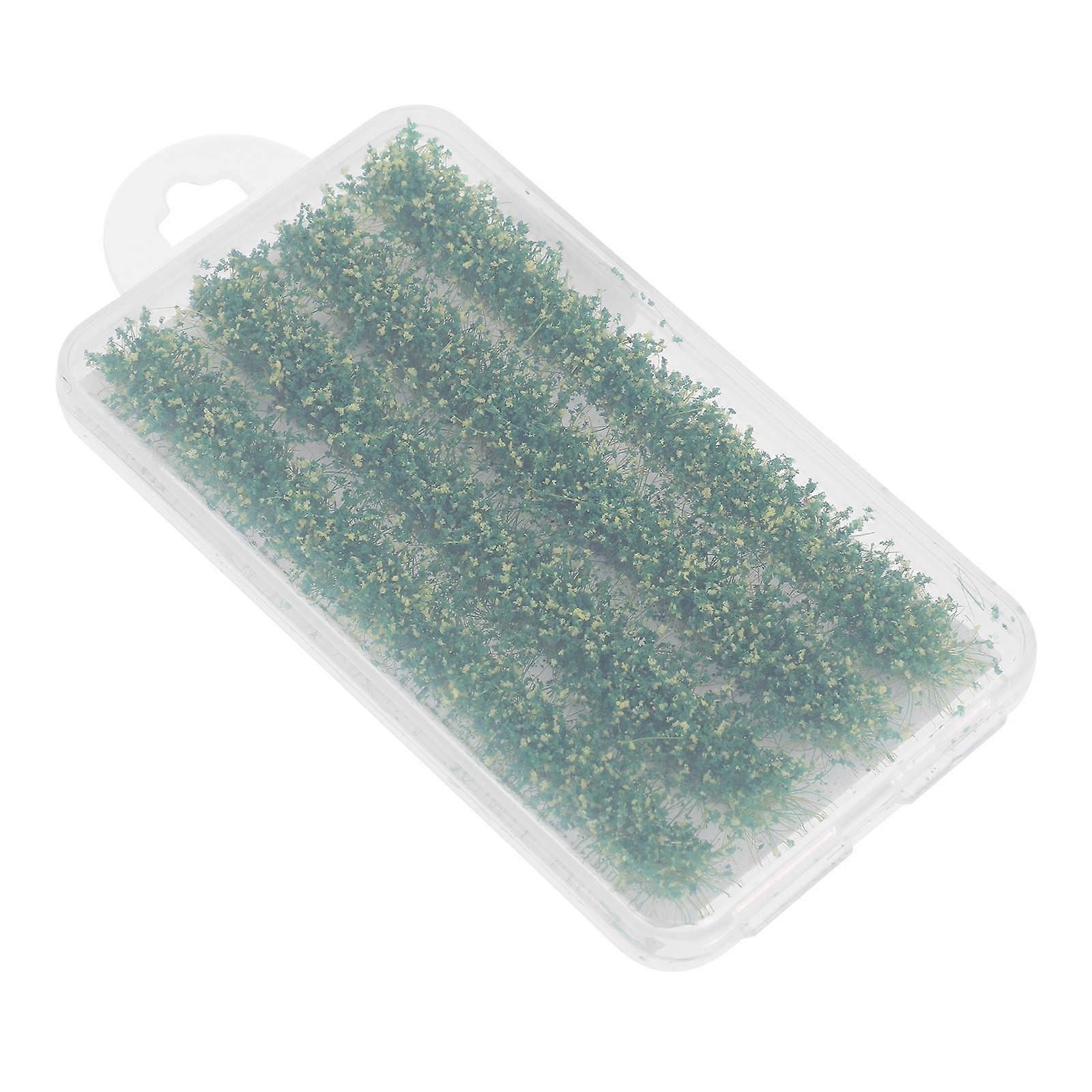 Applying Static Grass Artificial Flower Tuft Miniature Gardening Model Railway Layouts Green 10.5X5.5CM Decorative Gardening