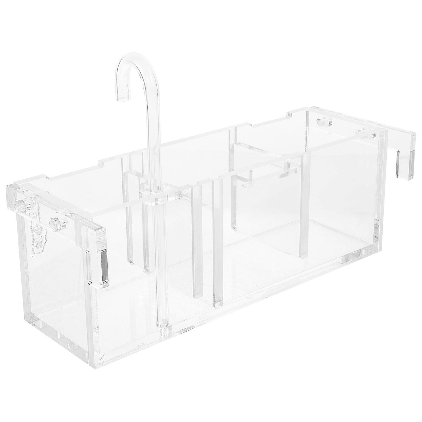 家庭用水族館用ろ過ボックス水族館ドリップボックス水21.6x8x6.8cm 1個