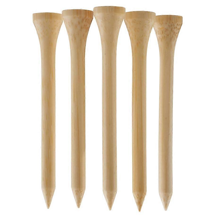 Bamboo Golf Tees 70mm Eco Friendly Strong Bamboo 1000 Pack