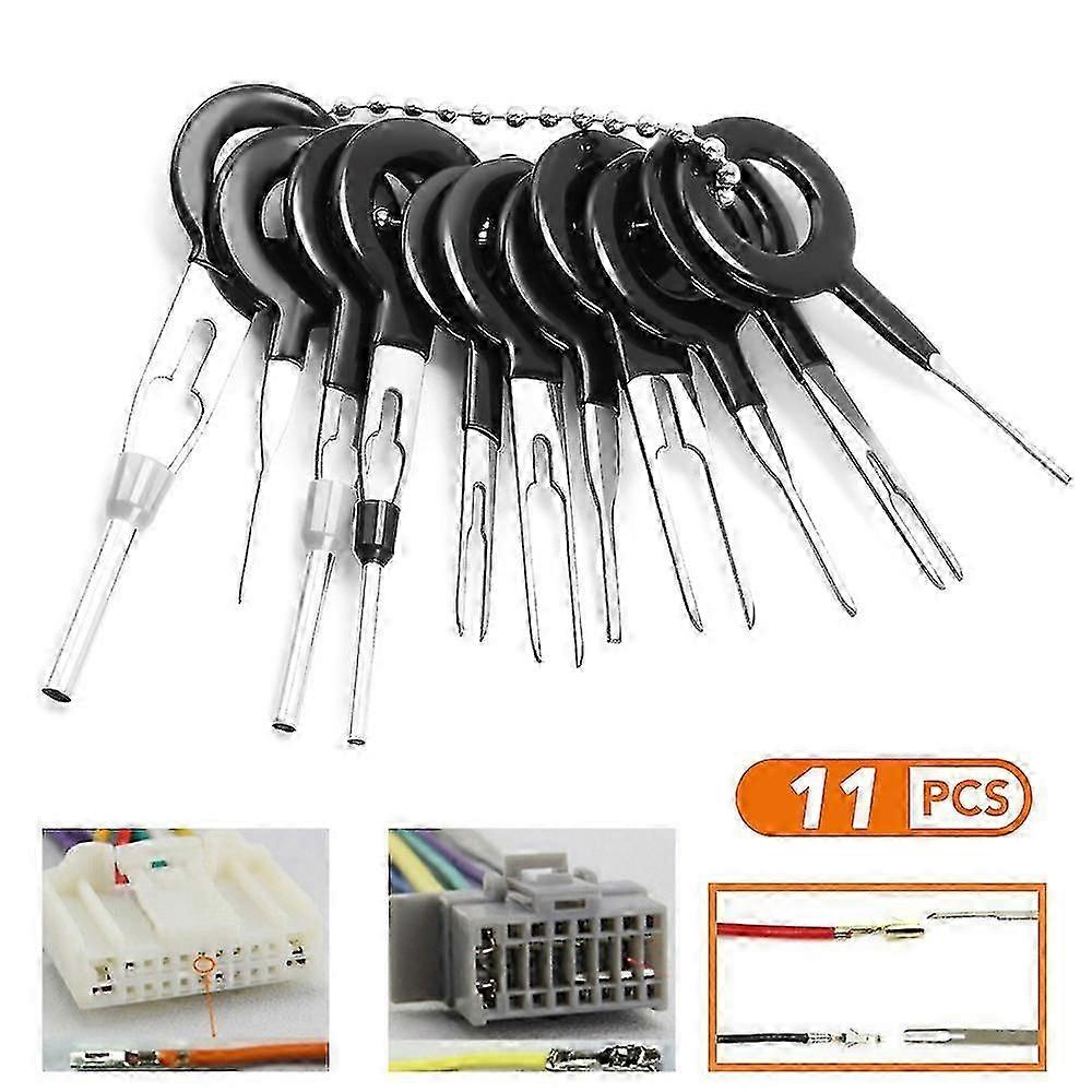 Auto Terminal Removal Tool Wire Plug Connector Extractor Puller Release Pin Extractor Kit Voor Auto Plug Repair Tool