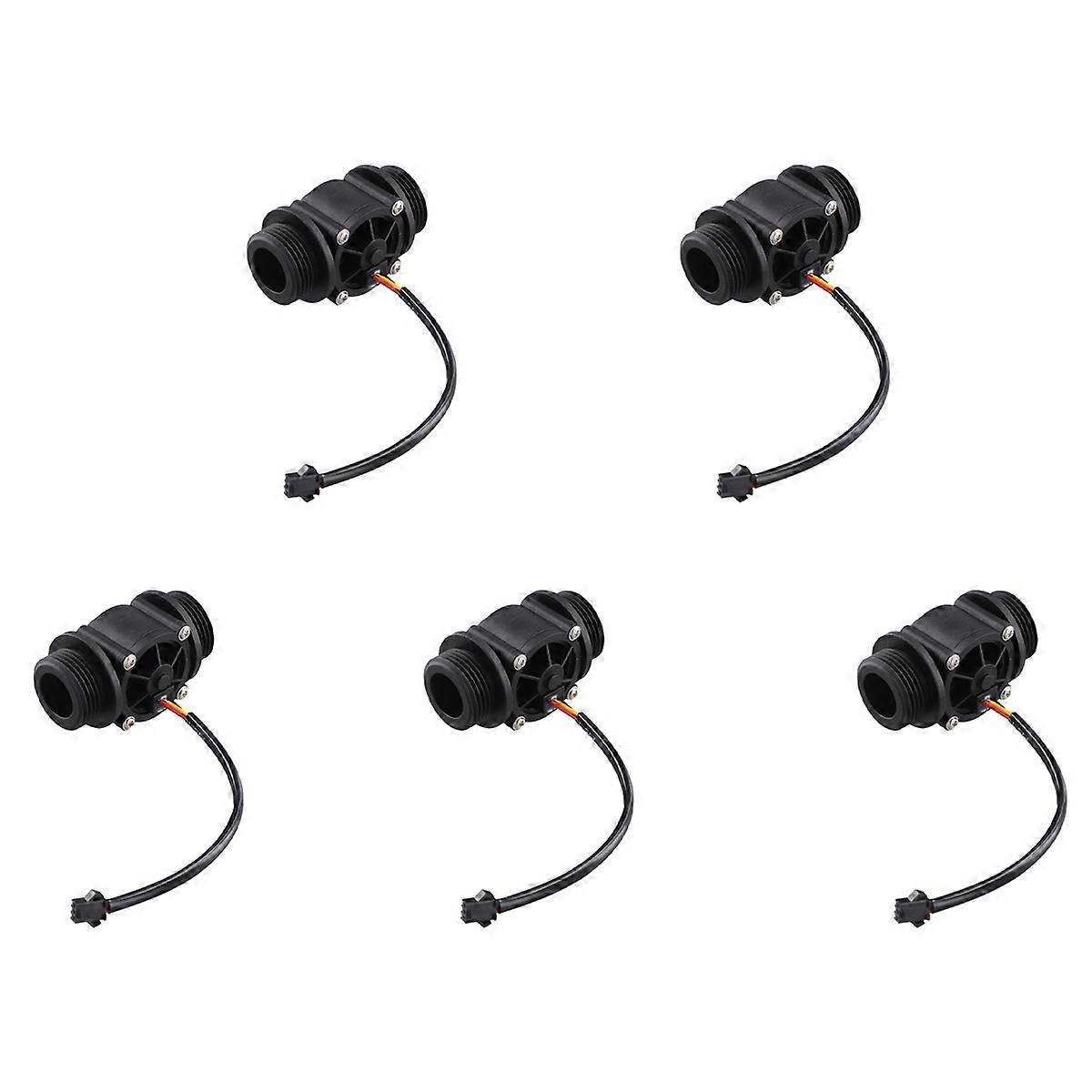 5X DN25 FS400A G1inch Water Flow Sensor Hall Flowmeter Meter Counter 2-60L/Min 1.75Mpa