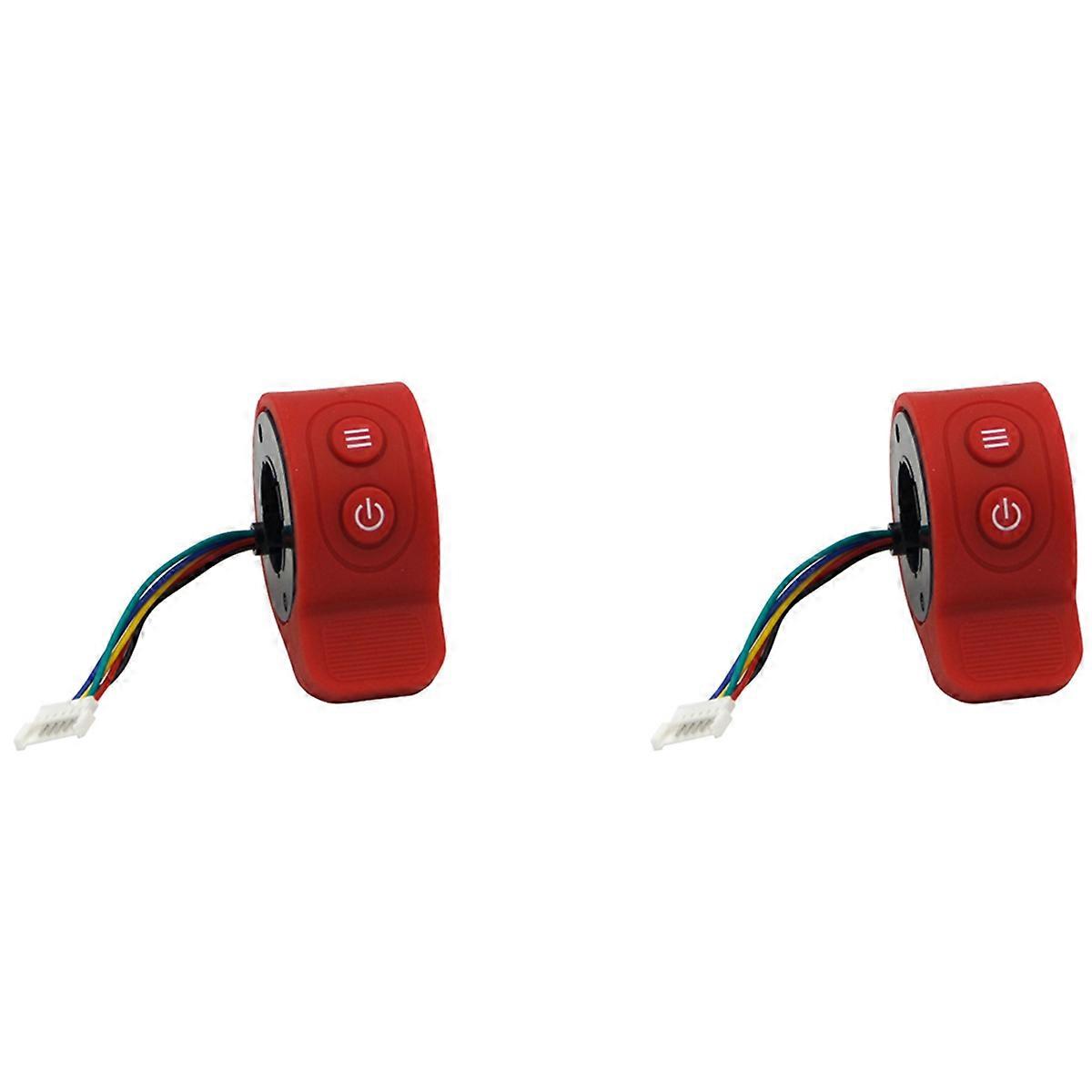 Electric Scooter Accelerator for X6 X7 Speed Control Switch, Red
