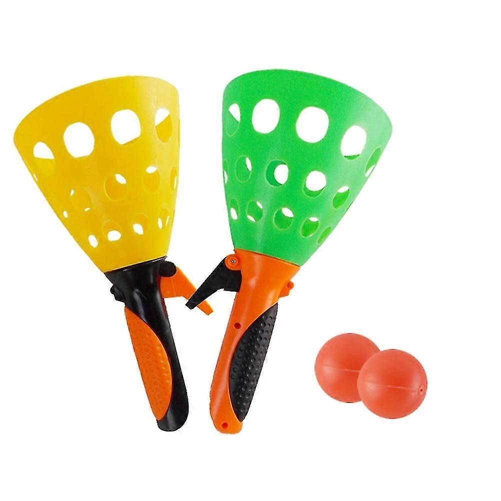 Kidcraft Playset Click Catch Ball Game Pop Catch Launcher Parent- Child Toy Sports Scoop Catch