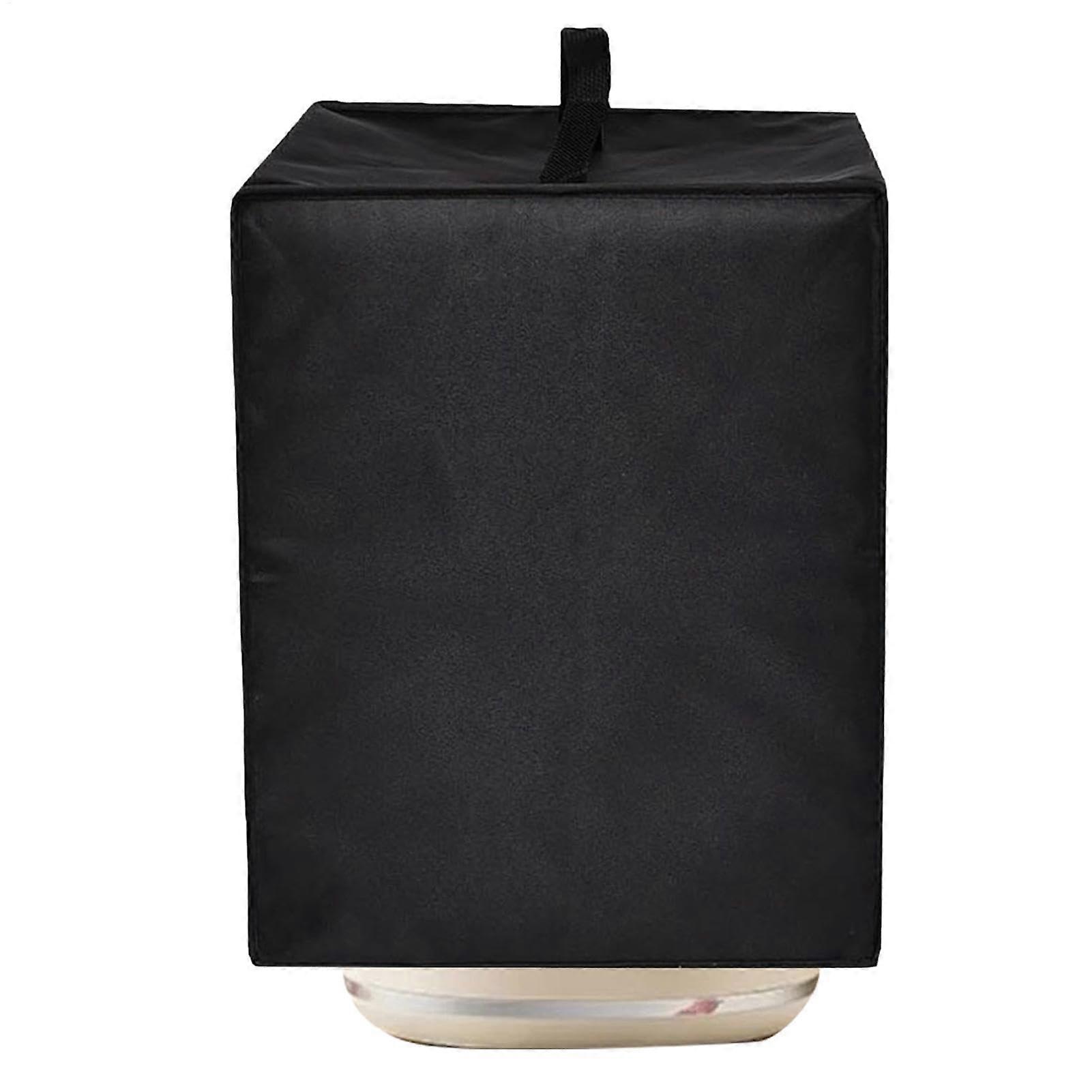 Dust Cover for Melting Snow Machines | Cover for Smoothie Mixer | Push Cocktail Mixer Lid, Size M, Black