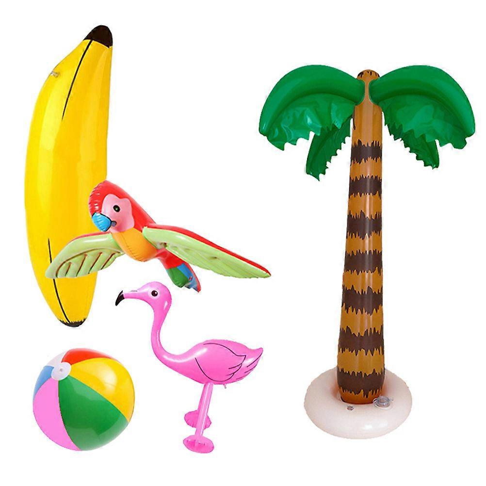 Inflatable Toy for Kids Summer Use Made of PVC Assorted Color Easily Deflated for Storage