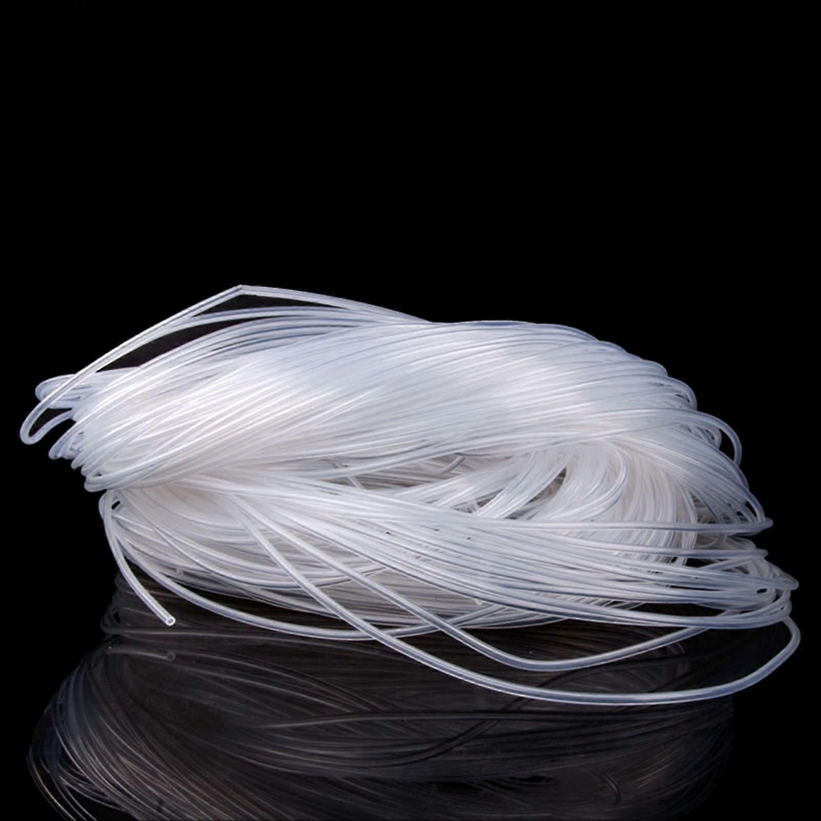 Silicone Hose Extra Wide 20-50 mm ID, 1 m Length, Clear
