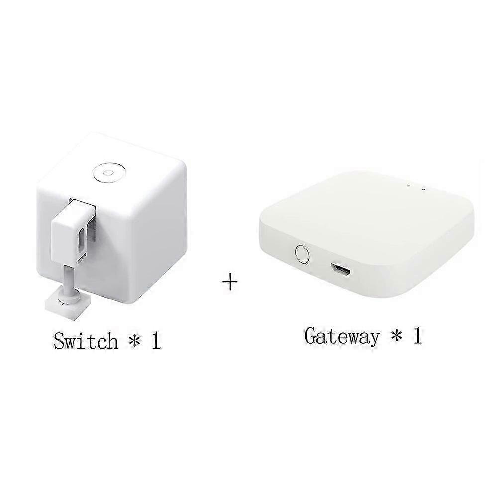 Smart Bluetooth Fingerbot Switch Button Pusher for Voice Control with Smart Life App, Compatible with Alexa and Google Assistant