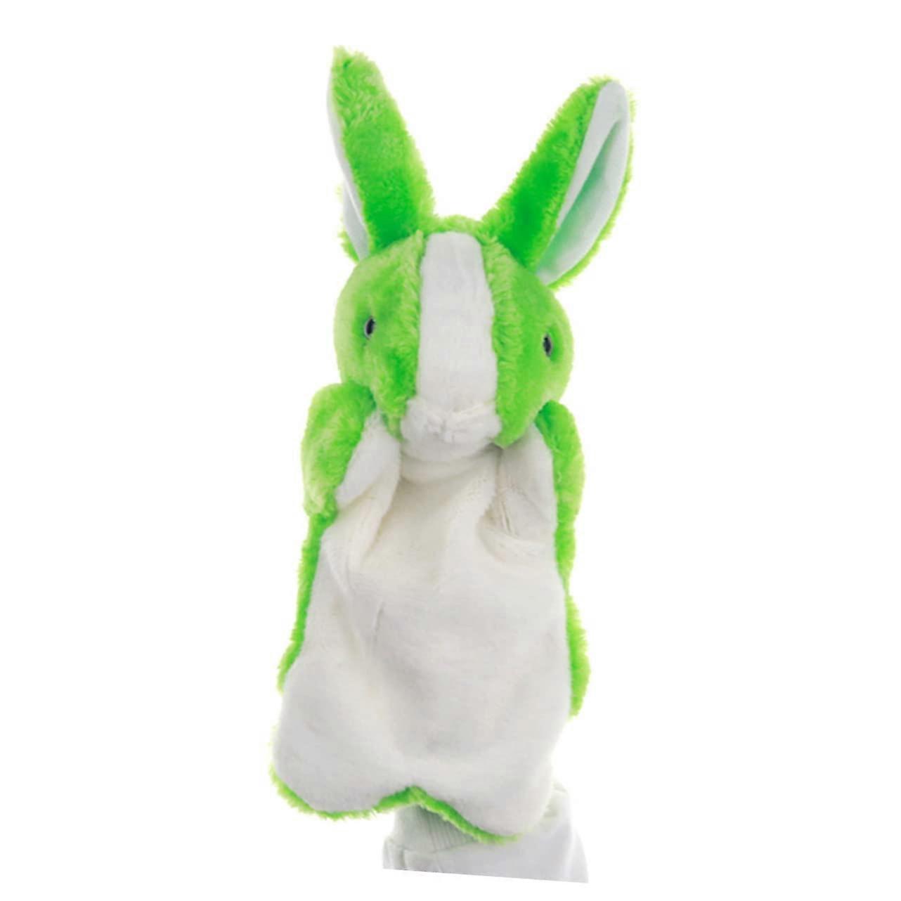 Cuddly Children's Hand Puppet Plush Rabbit for Interactive Storytelling and Play