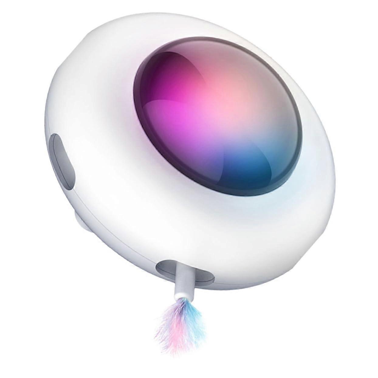 Interactive Electronic Cat Toy Set - Smart Rolling Pet Toy for Indoor Cats, Rechargeable, Multi-Color