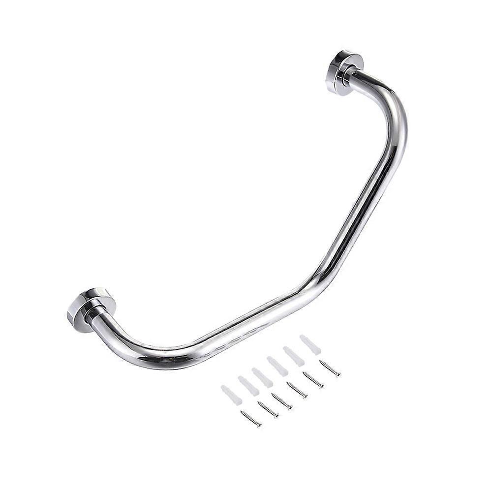 Hand Rails For Seniors Stainless Steel Grab Rail Bacteria Resistance Disabled Use 31x9.5x17cm 1Pack