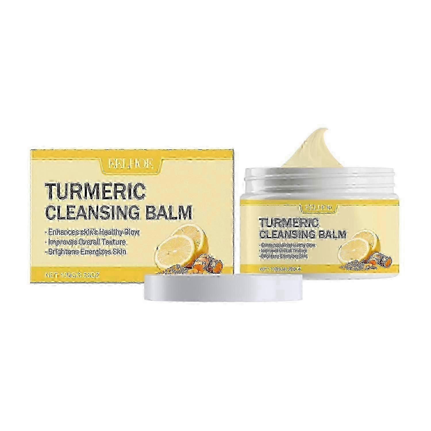 EELHOE ginger lemon cleansing cream cleanses the face gently and refreshingly without tightening mak