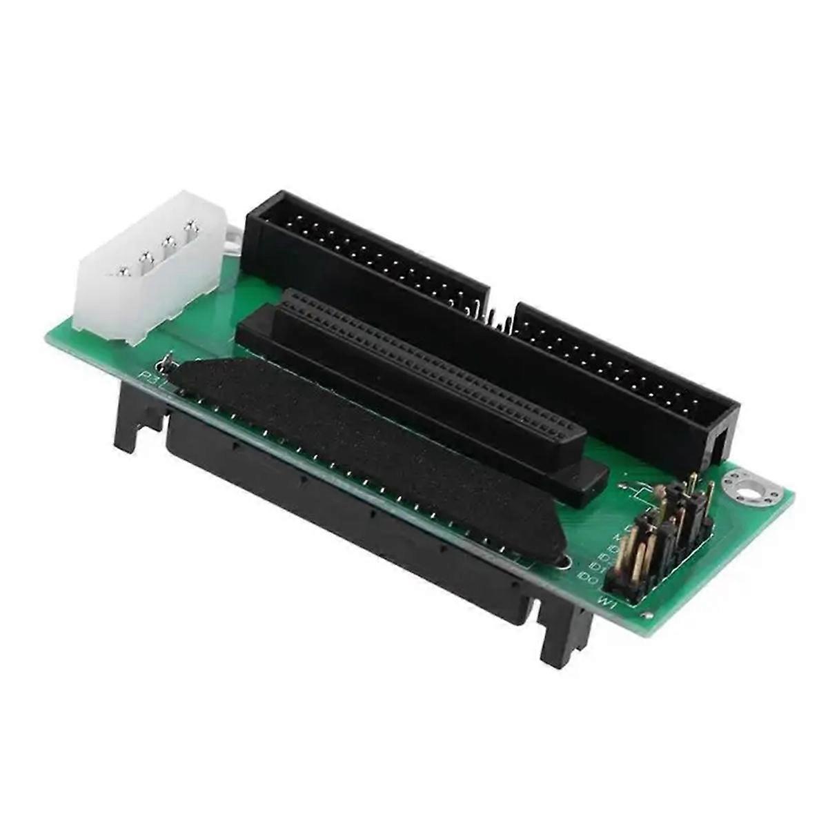 SCSI SCA 80 PIN to 68 50 PIN SCSI Adapter Converter Card Board