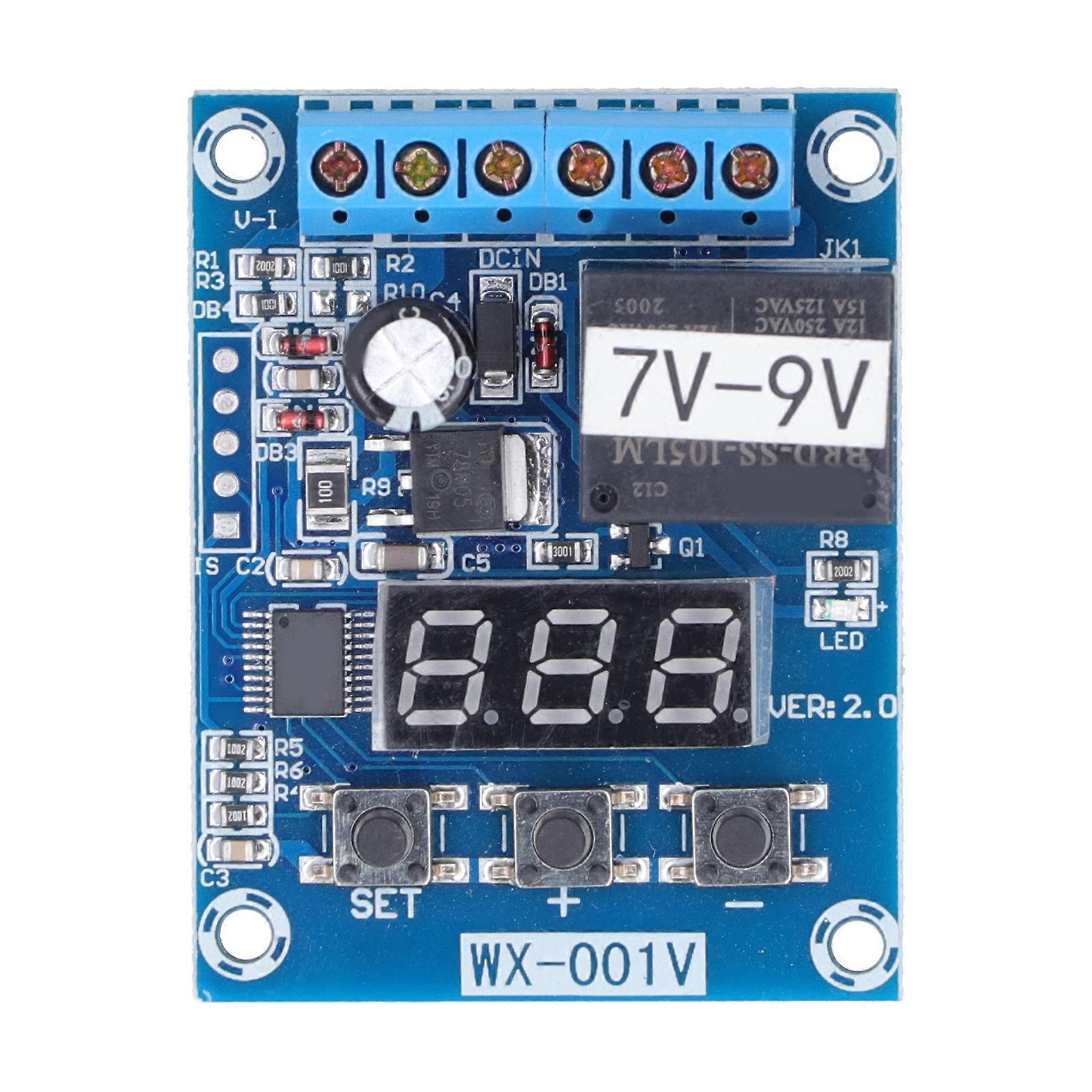 Voltage Detection Module Voltage Detection Digital Delay Relay Module with Multiple Modes