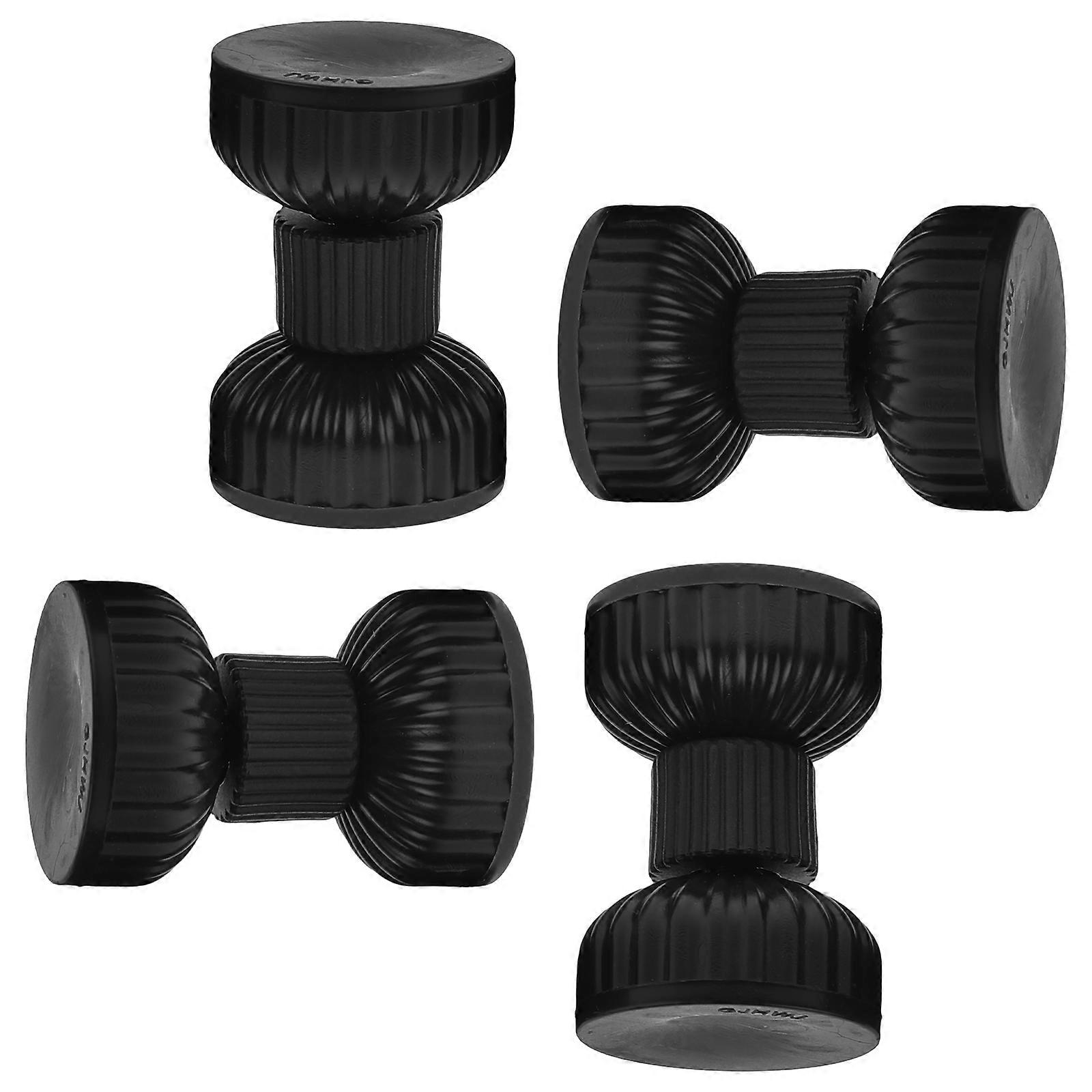 Bed Frame Anti Shake Tool Stability Enhancement Furniture Users Black 4Pcs
