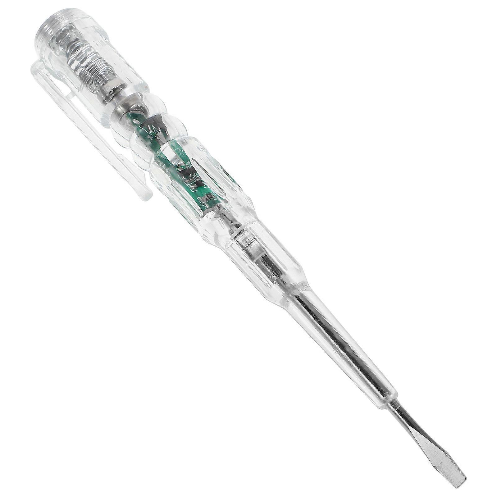 Circuit Test Pen Electricity Tester Homeowners DC Detection Sensing Function ABS Material 1Pair