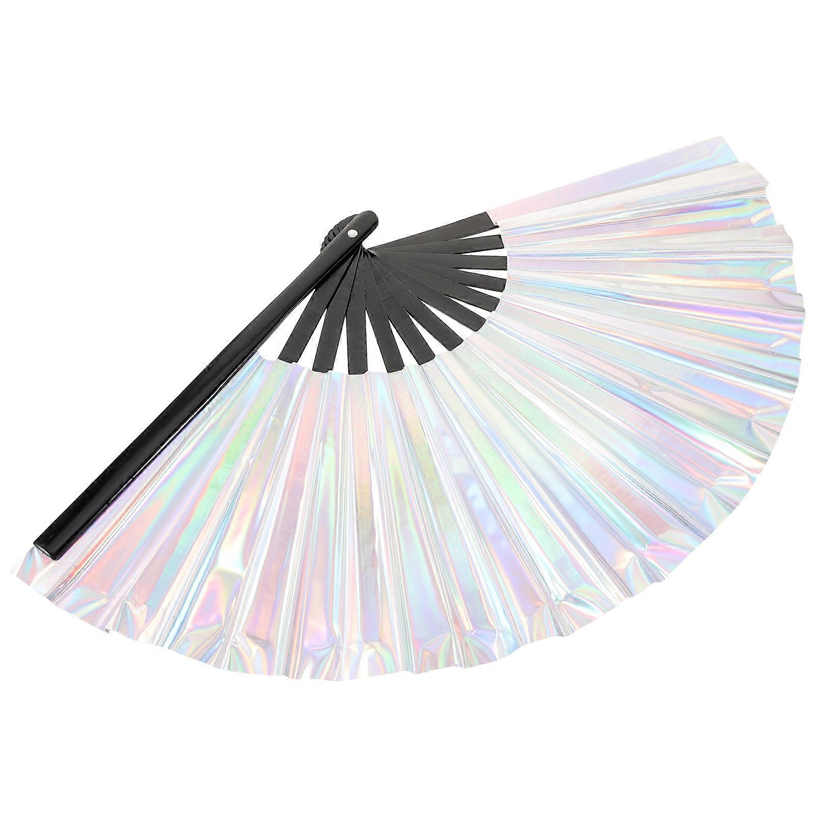 Easy Access Handheld Fan Portable Folding For Travel Multi 64x33cm 1Pcs