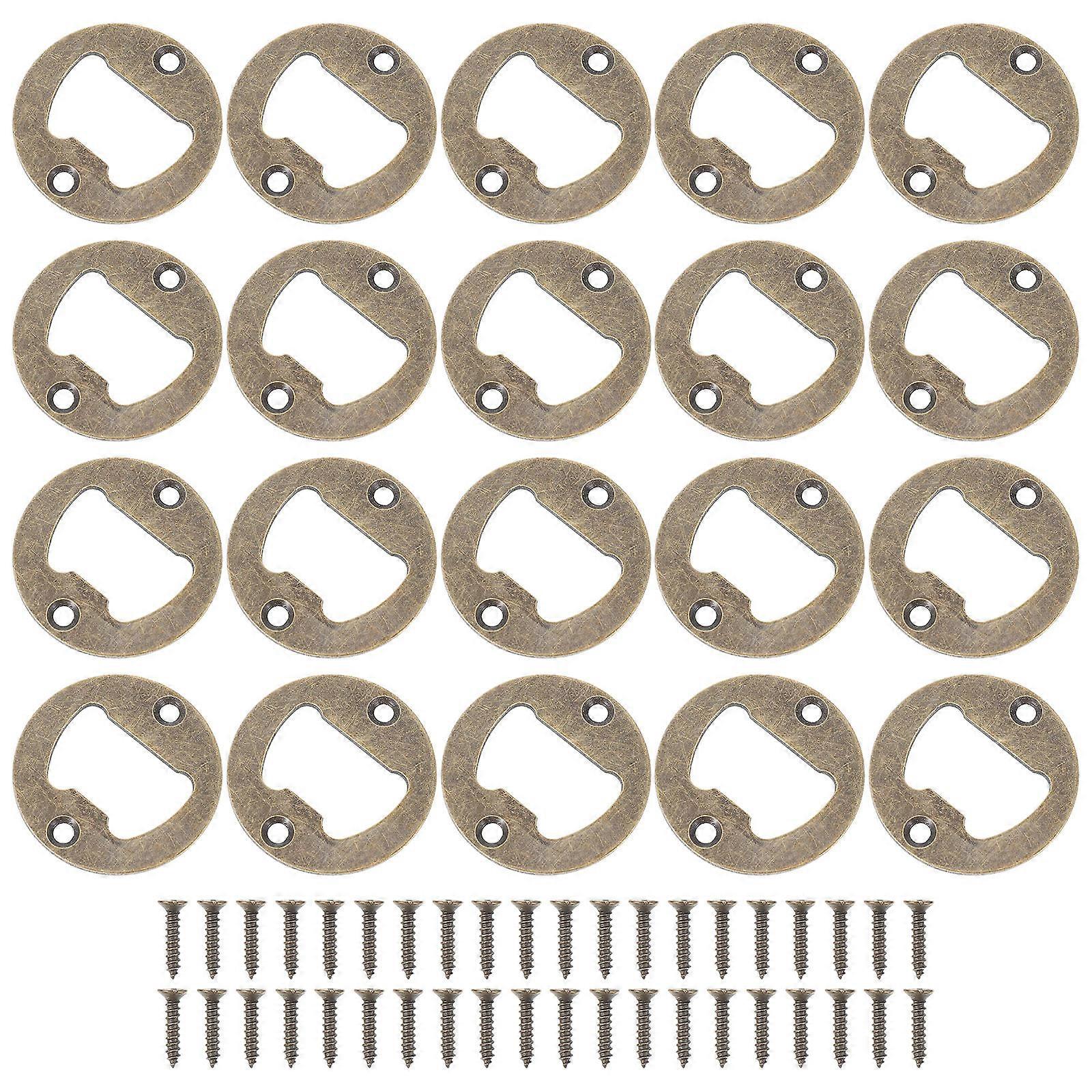 Bottle Opener Making Insert Accessory for DIY Use 1Set Iron